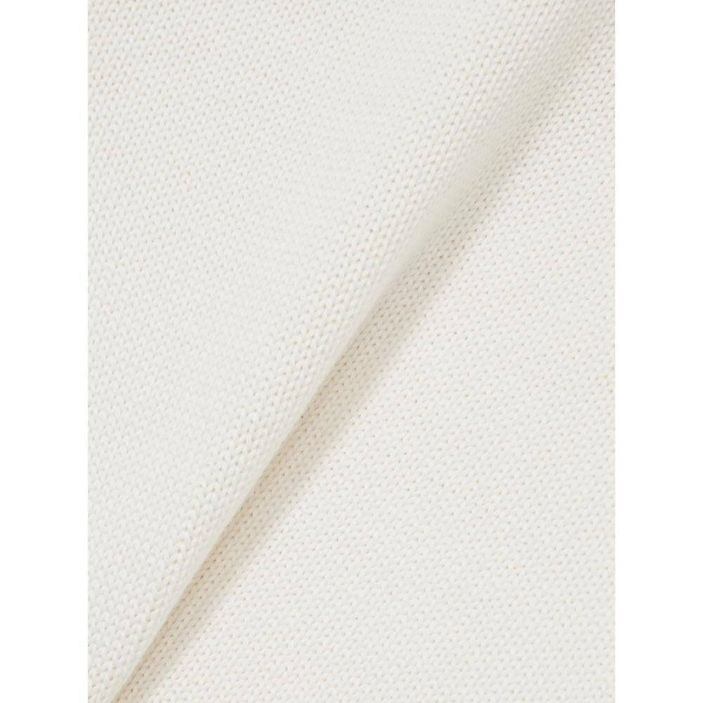 REISS Anita Cotton And Wool Crew-Neck Top